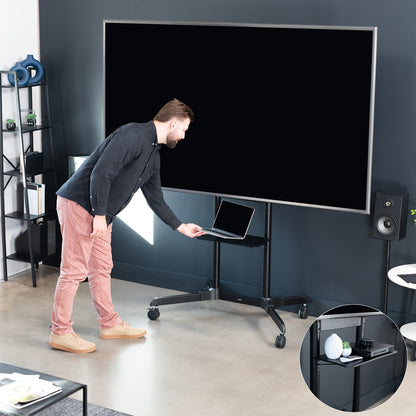 Mobile Large TV Cart for 55” to 100” Screens