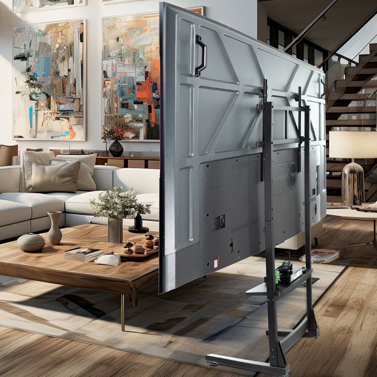 Heavy Duty TV Floor Stand