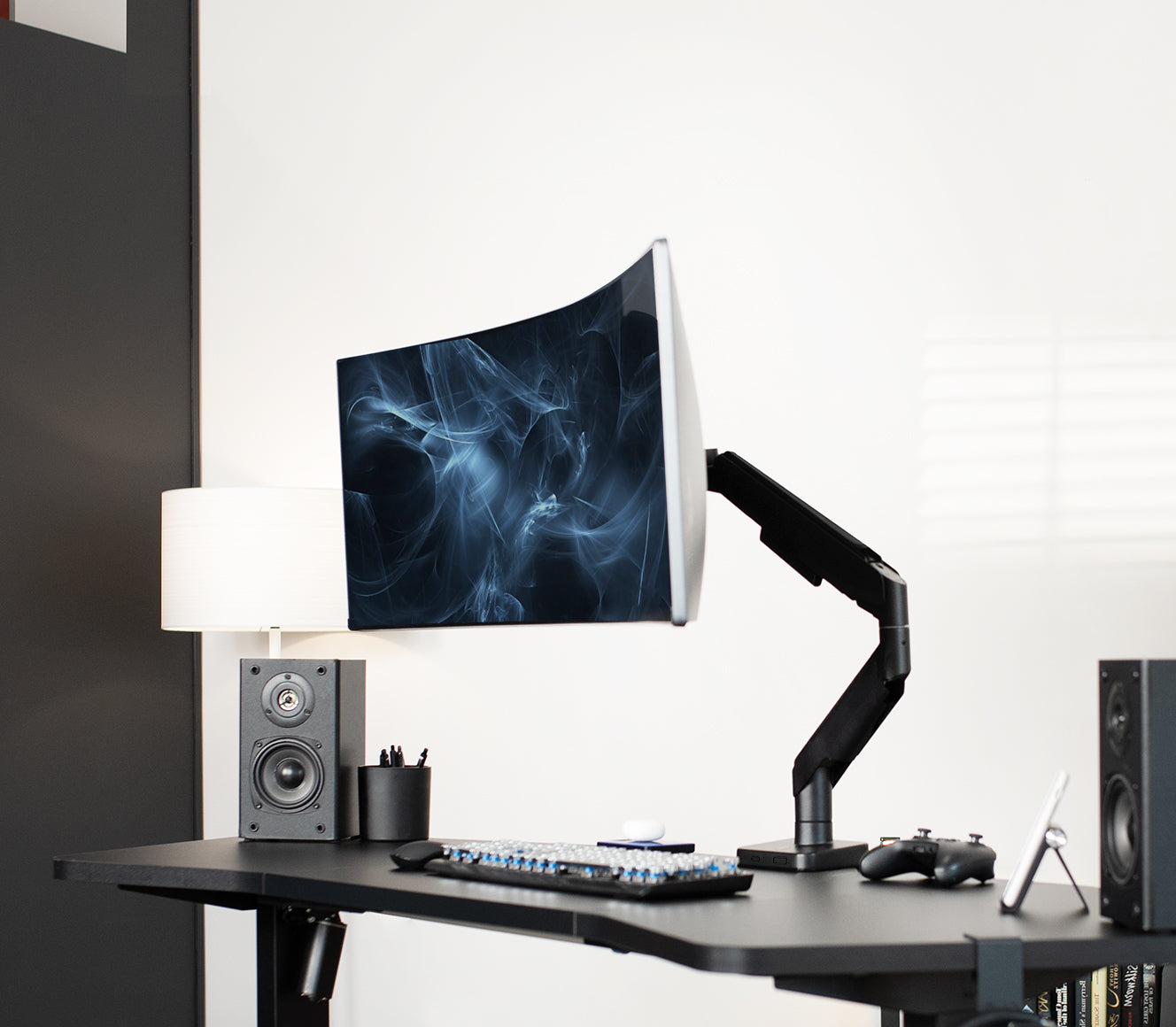 VIVO Premium Aluminum Heavy Duty Monitor Arm