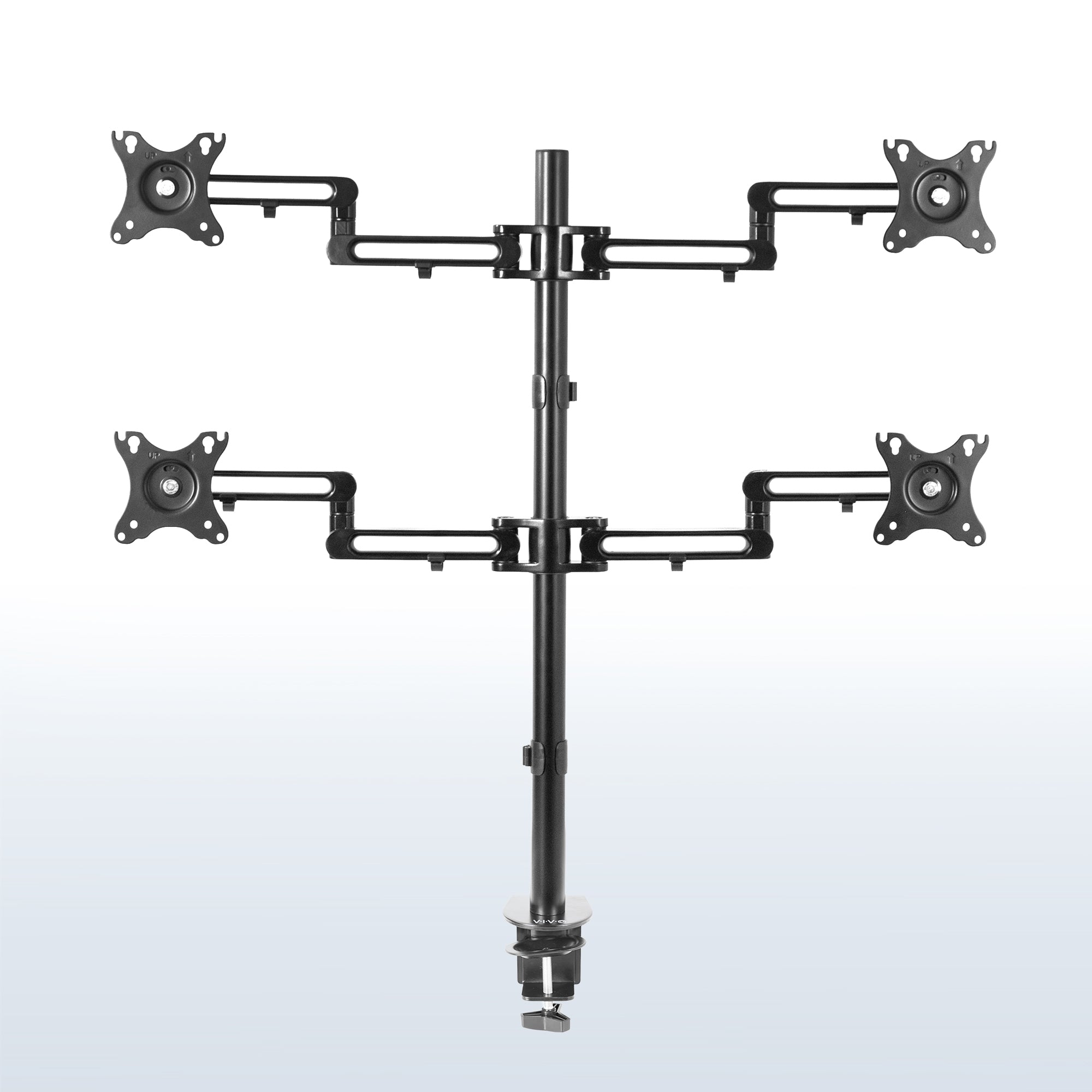 Quad Monitor Desk Mount