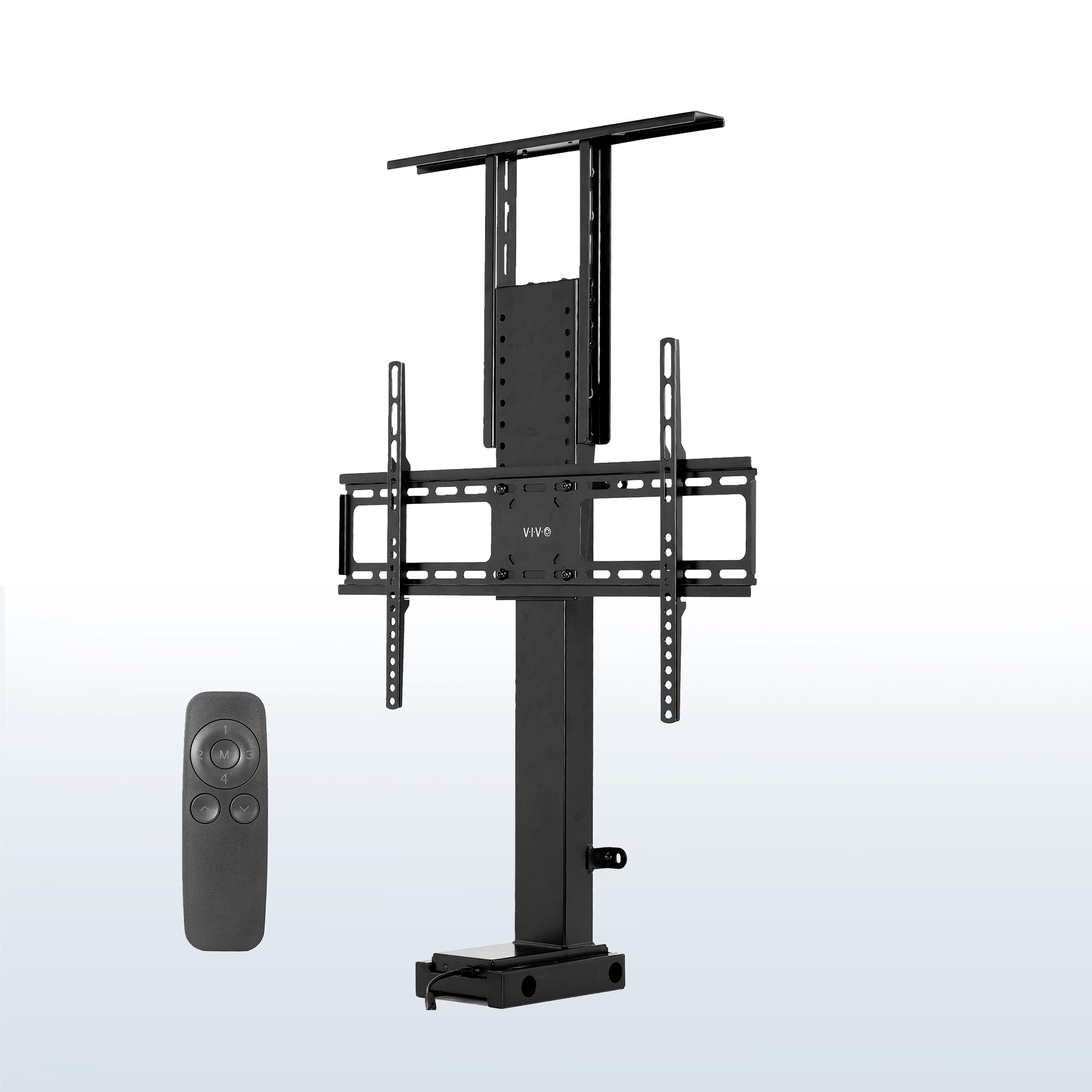 Motorized TV Stand with Remote Control