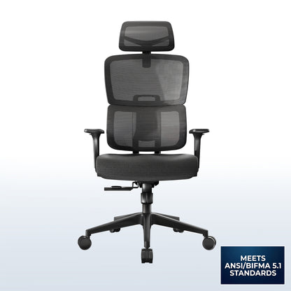 Brand New! Ergonomic Cushioned Office Chair, Meets BIFMA 5.1 Standards