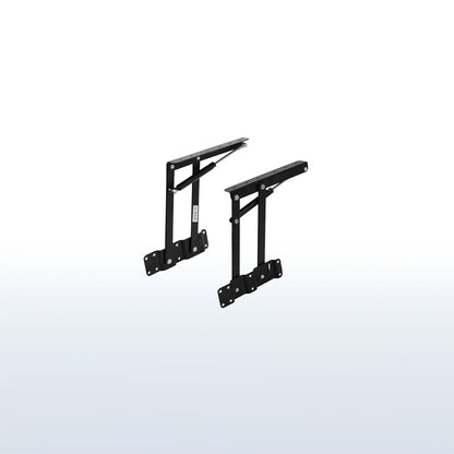 Tabletop lifting arms.