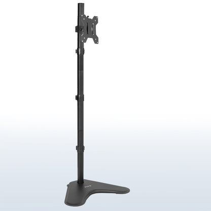 Single 13" to 27" Monitor Extra Tall Desk Stand