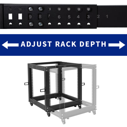 Freestanding Open Frame Server Rack