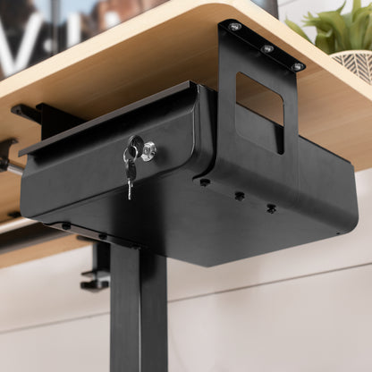 Secure Under Desk Mounted Pull-Out Drawer