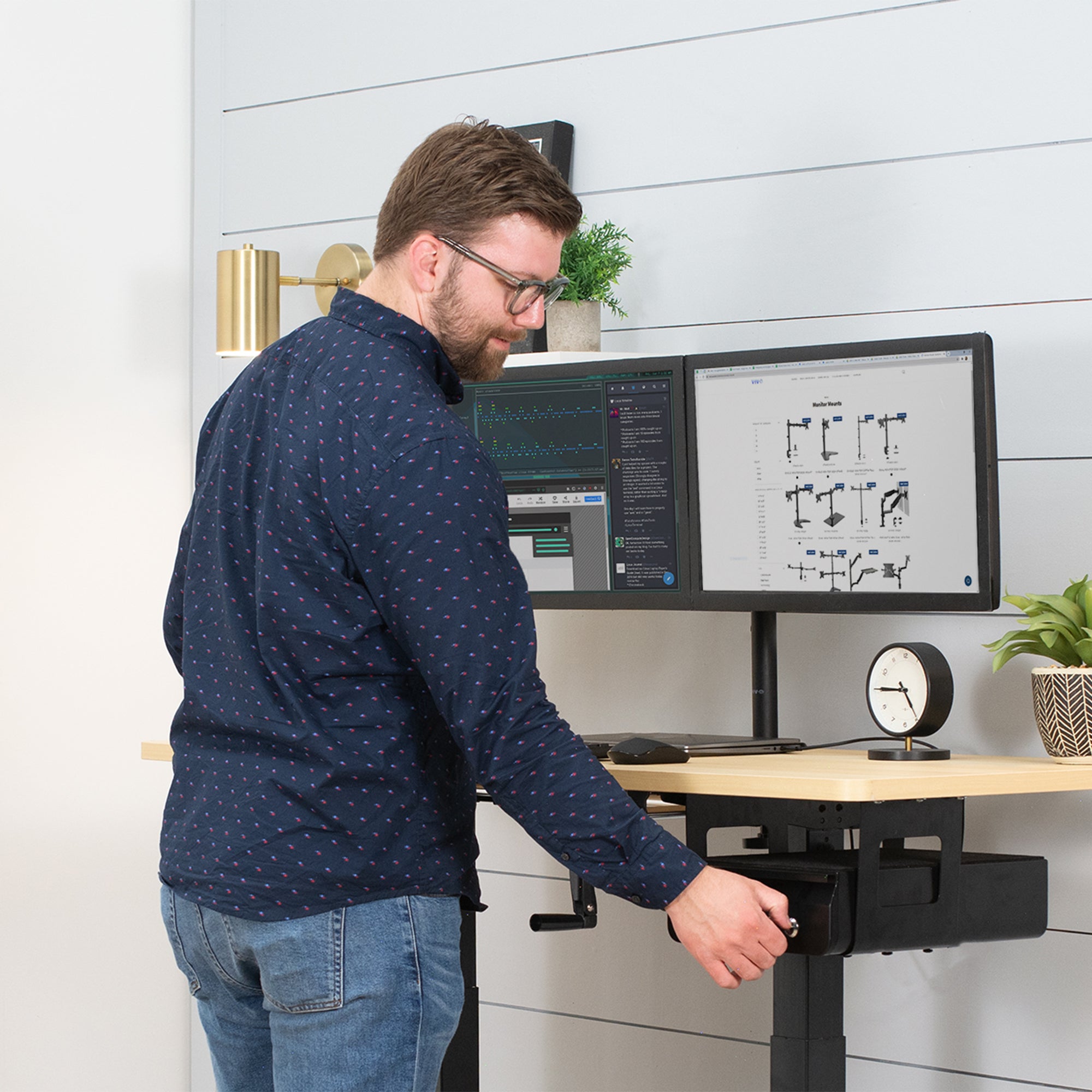 Secure Under Desk Mounted Pull-Out Drawer