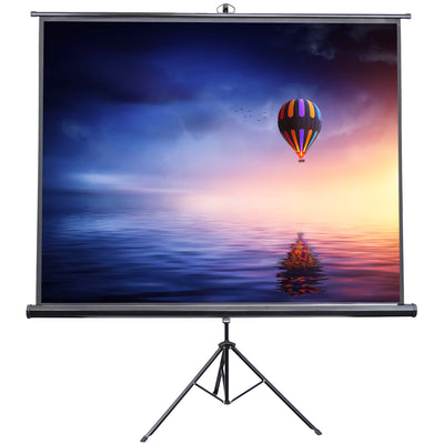 100in Portable Tripod Projector Screen 4:3