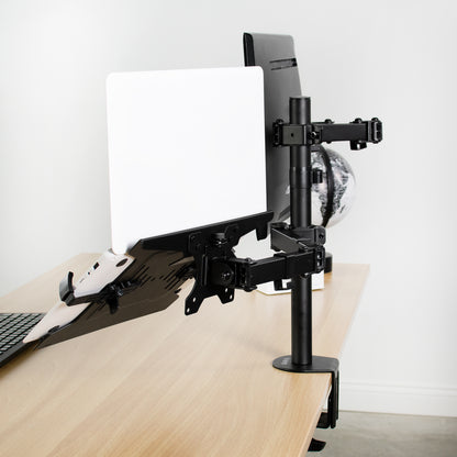 Laptop stand with maximum airflow to keep your device from overheating.