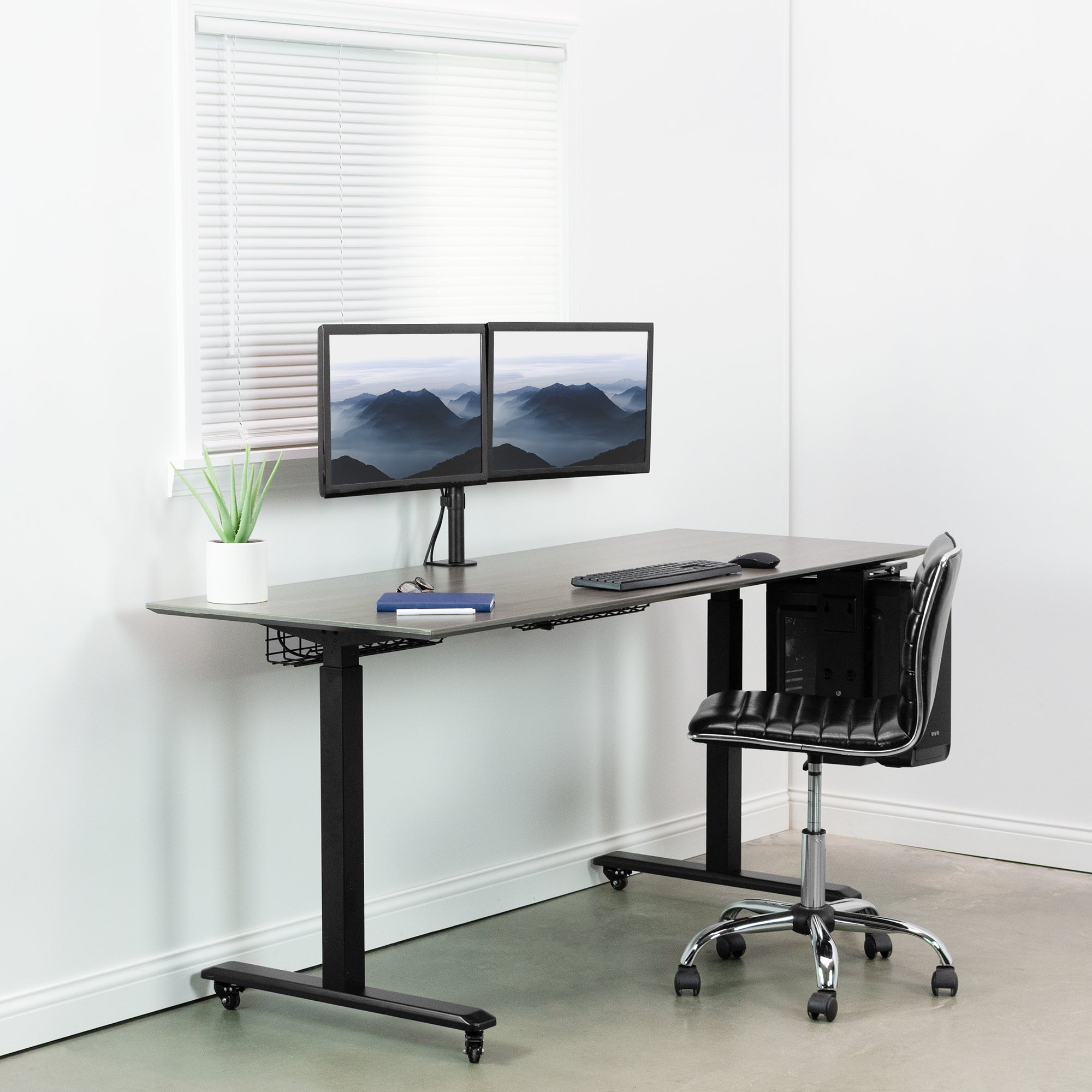 Dual Monitor Desk Mount